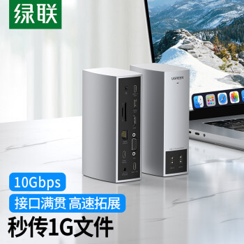 绿联(UGREEN)Type-C扩展坞USB-C转HDM...